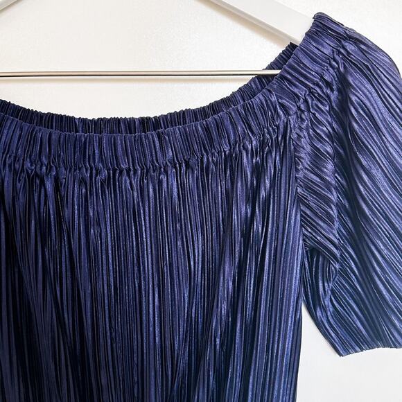 Anthropologie Sunday In Brooklyn Textured Off-The-Shoulder Dress - Picture 5 of 14